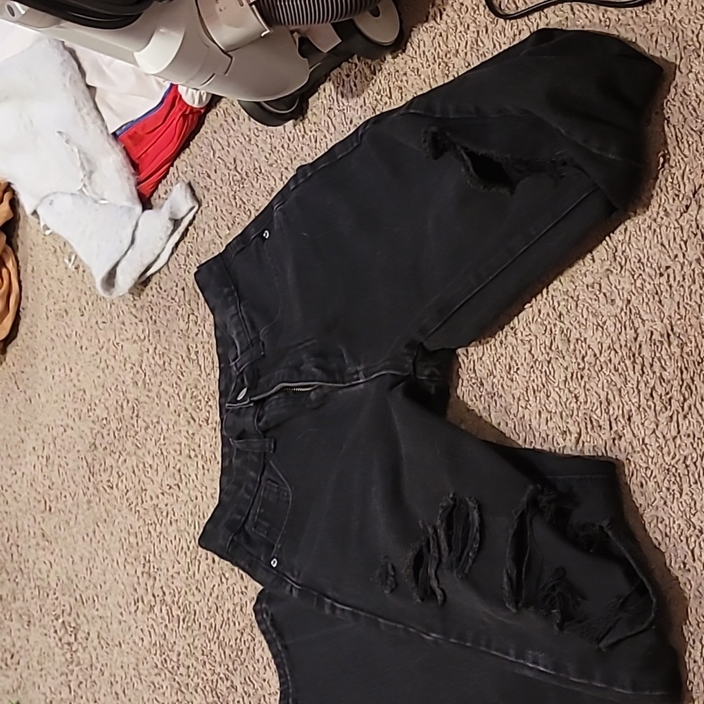 Black shein jeans